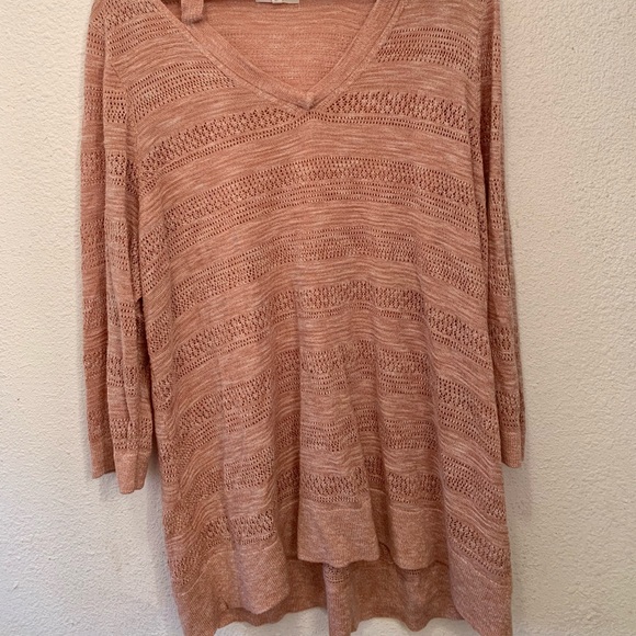Salmon Lightweight Sweater - Picture 2 of 4
